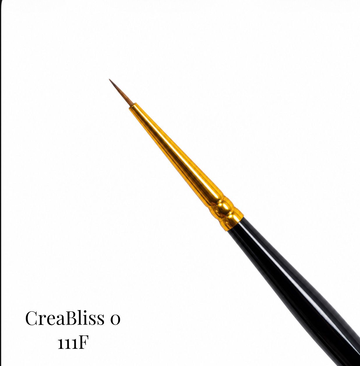 Pinsel für Nageldesign Kolinsky 111F (Größe 0/1/1,5)