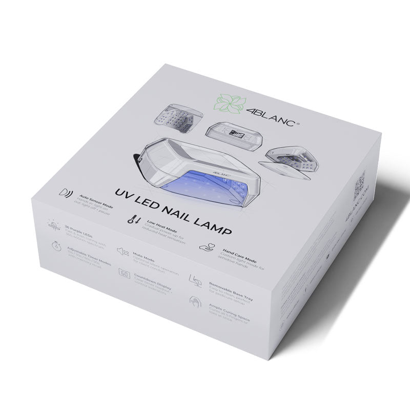 4BLANC®  SMART UV-LED-Nagellampe mit Kabel