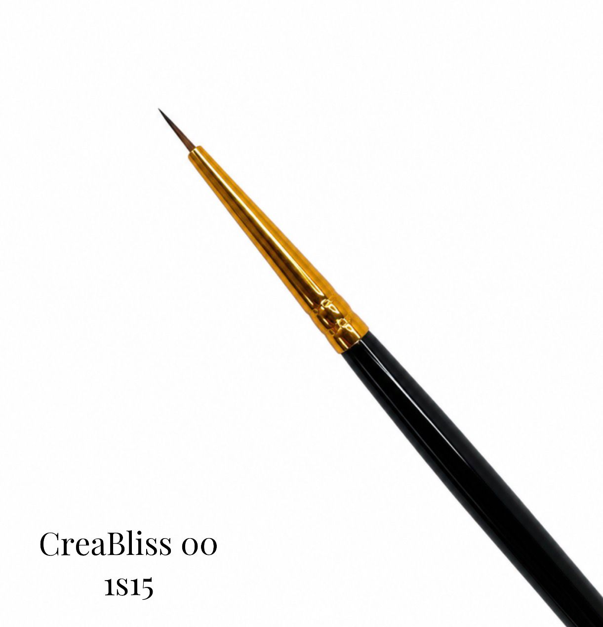 Pinsel für Nageldesign 1S15 (Größe 00/1/2) Creabliss