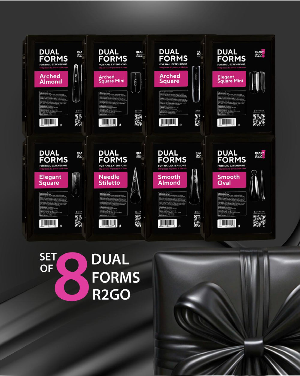 SET 8 x R2GO Dual Tips 8 x 140 Stk. von MARIS.KID