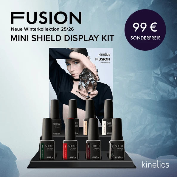 Коллекция гель-лаков Kinetics SHIELD FUSION зима 2025