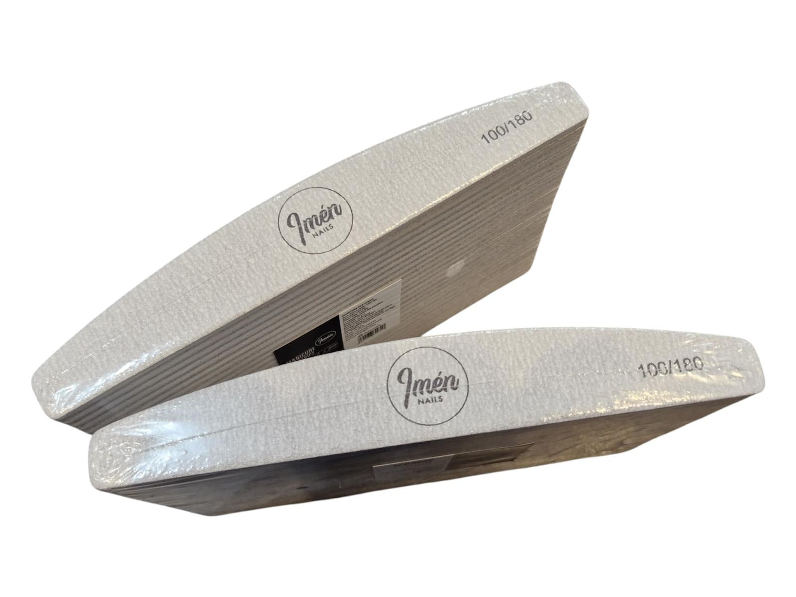 Sandnagelfeile halbmond 100/180 Grit von Imen 25st.