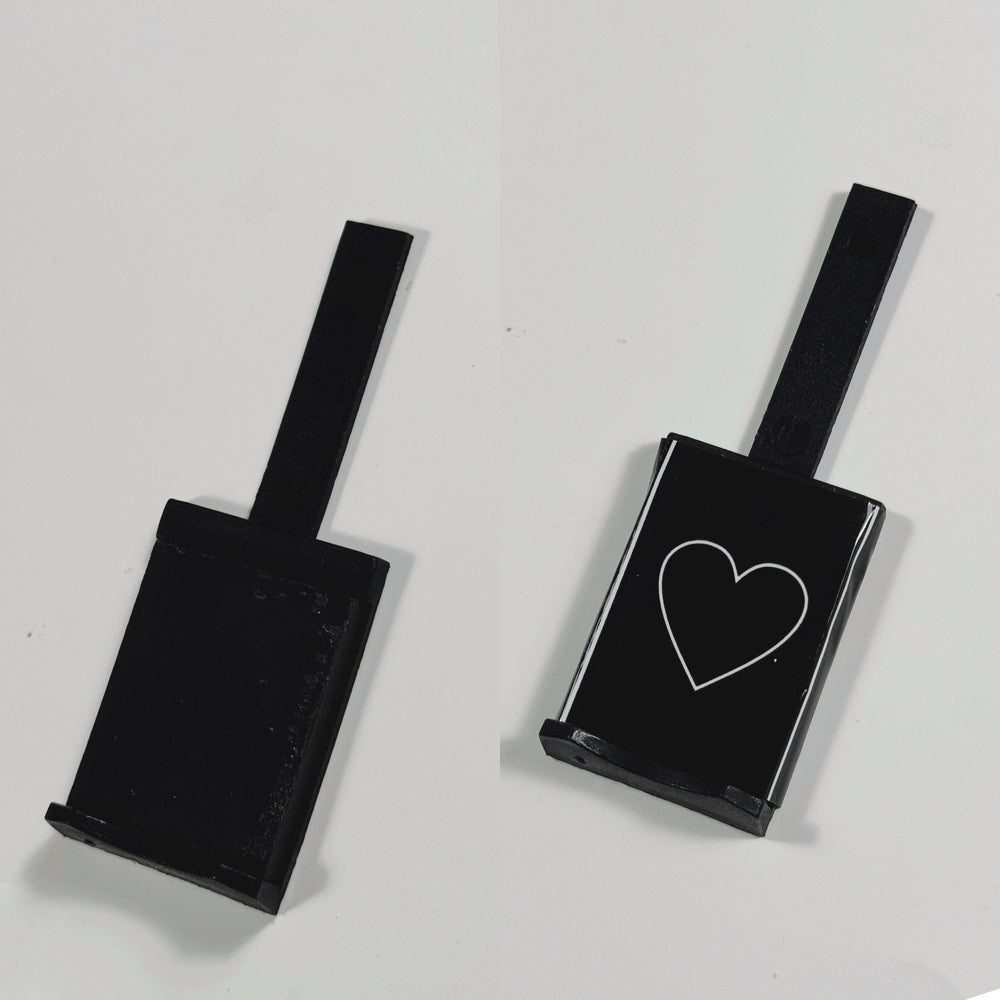 Doppio magnete per effetto cat-eye grigio