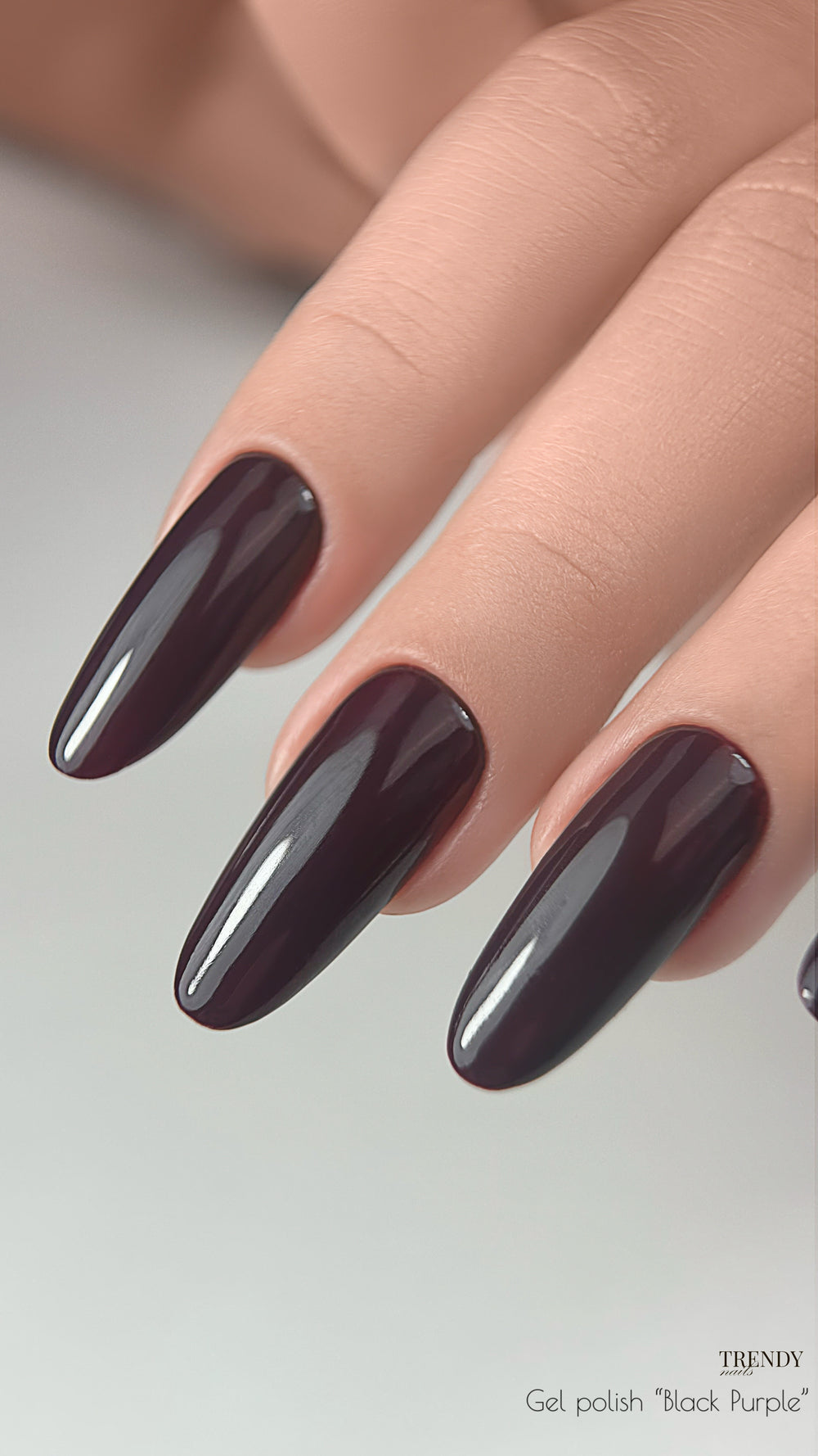 Gel Polish "Black Purple" Harvest Collection (8ml) by Trendy Nails (TPO/HEMA-free) Autumn 2025