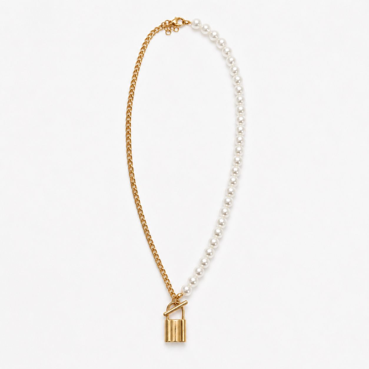 Stylische Kette (Modeschmuck) in gold 3